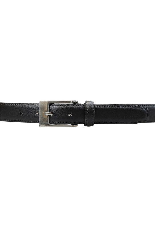 Cinturon Hombre 100% cuero natural Negro  Wilson  Craftmen-1