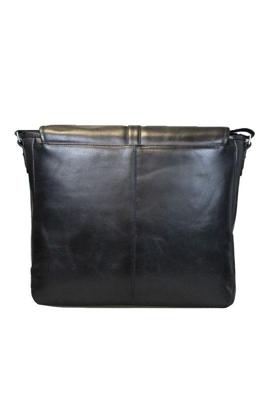 Morral Liuton negro Craftmen 100% cuero genuino -2