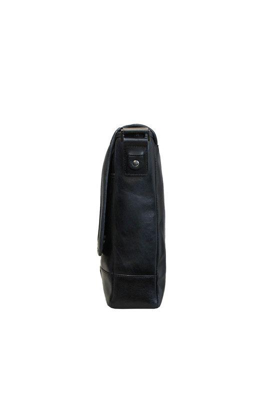Morral Liuton negro Craftmen 100% cuero genuino -3