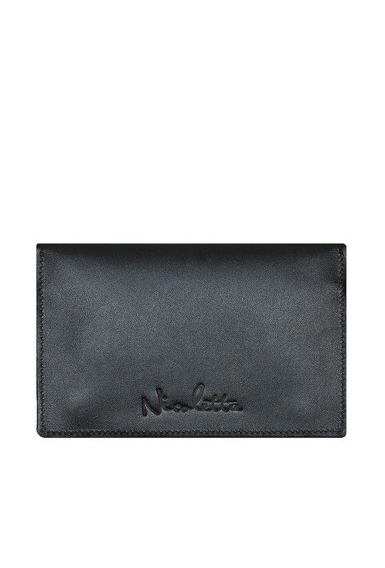 Tabaquera Negro Zebra 100% cuero natural Craftmen-1