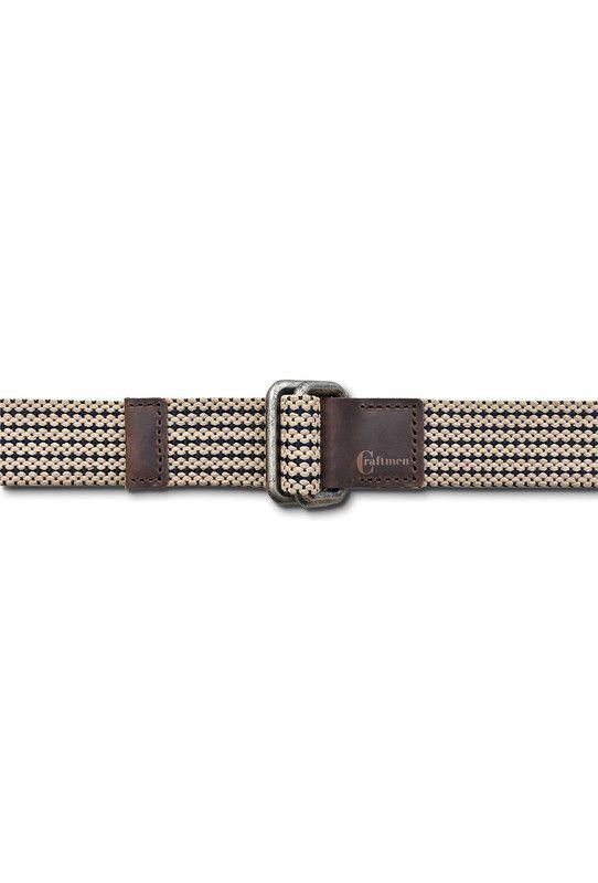 Cinturon Craftmen Reata Color Beige-Azul -1
