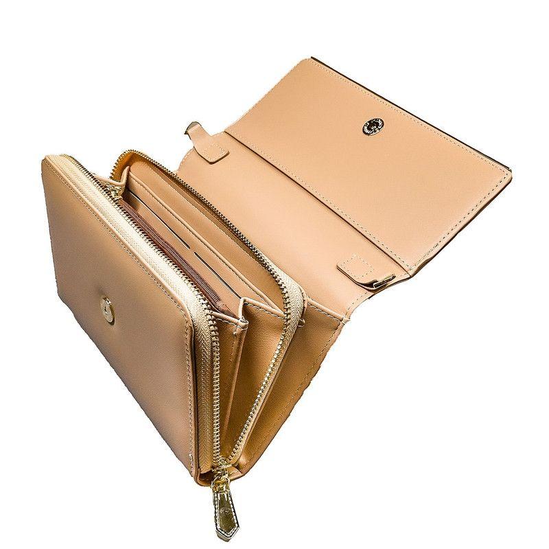 Cartera Clutch Riviera Beige, Ecocuero-2