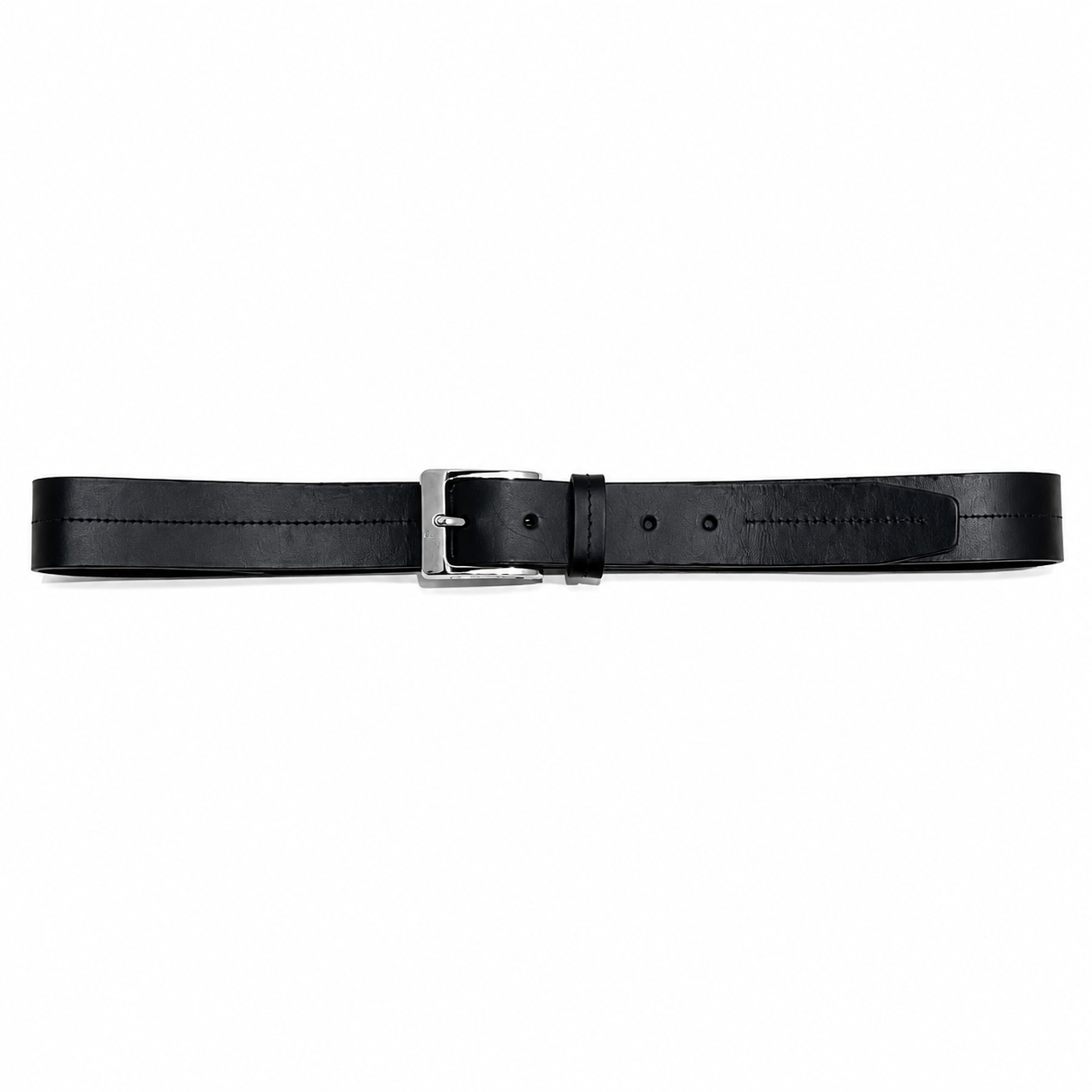 Cinturon Hombre 100% cuero natural negro Davies Craftmen-2