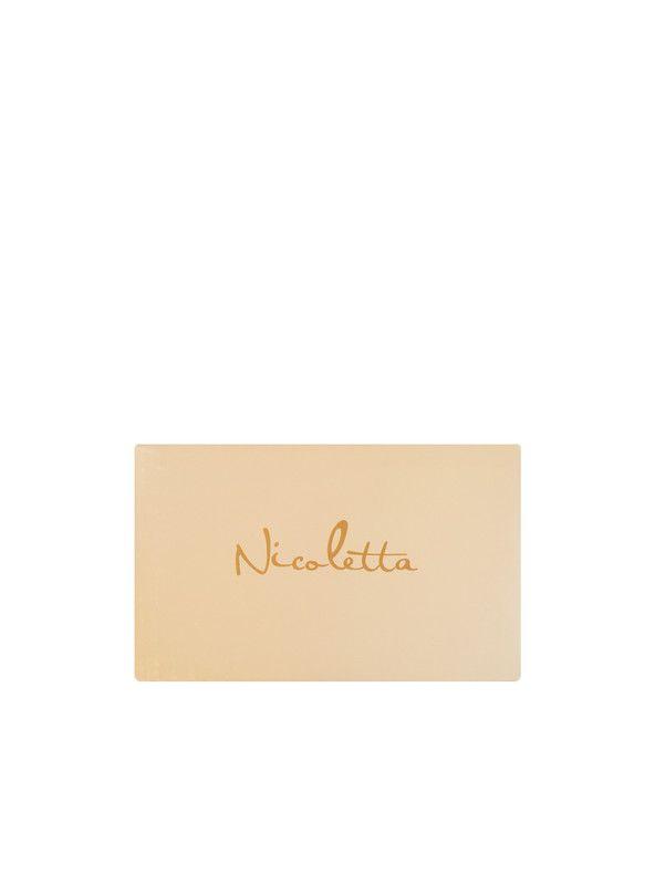 Billetera  mujer 100% cuero genuino negro Harper Nicoletta-3