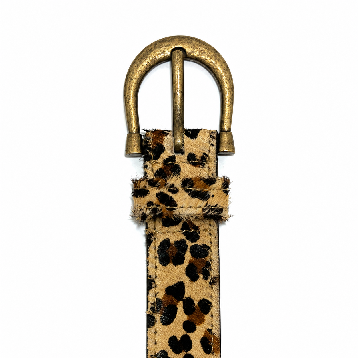 Cinturón Cuero Genuino Tigridia leopardo-2