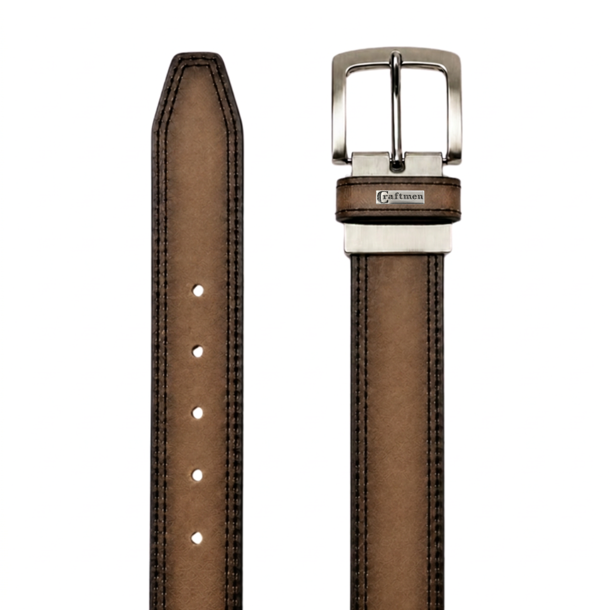 Cinturón Cuero Craftmen PREMIUM Valentino Hebilla Ajustable-0