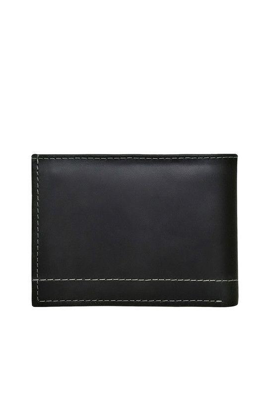 Pack Hombre  Billetera-Cortapluma, 100% Cuero natural negro Riviera-2