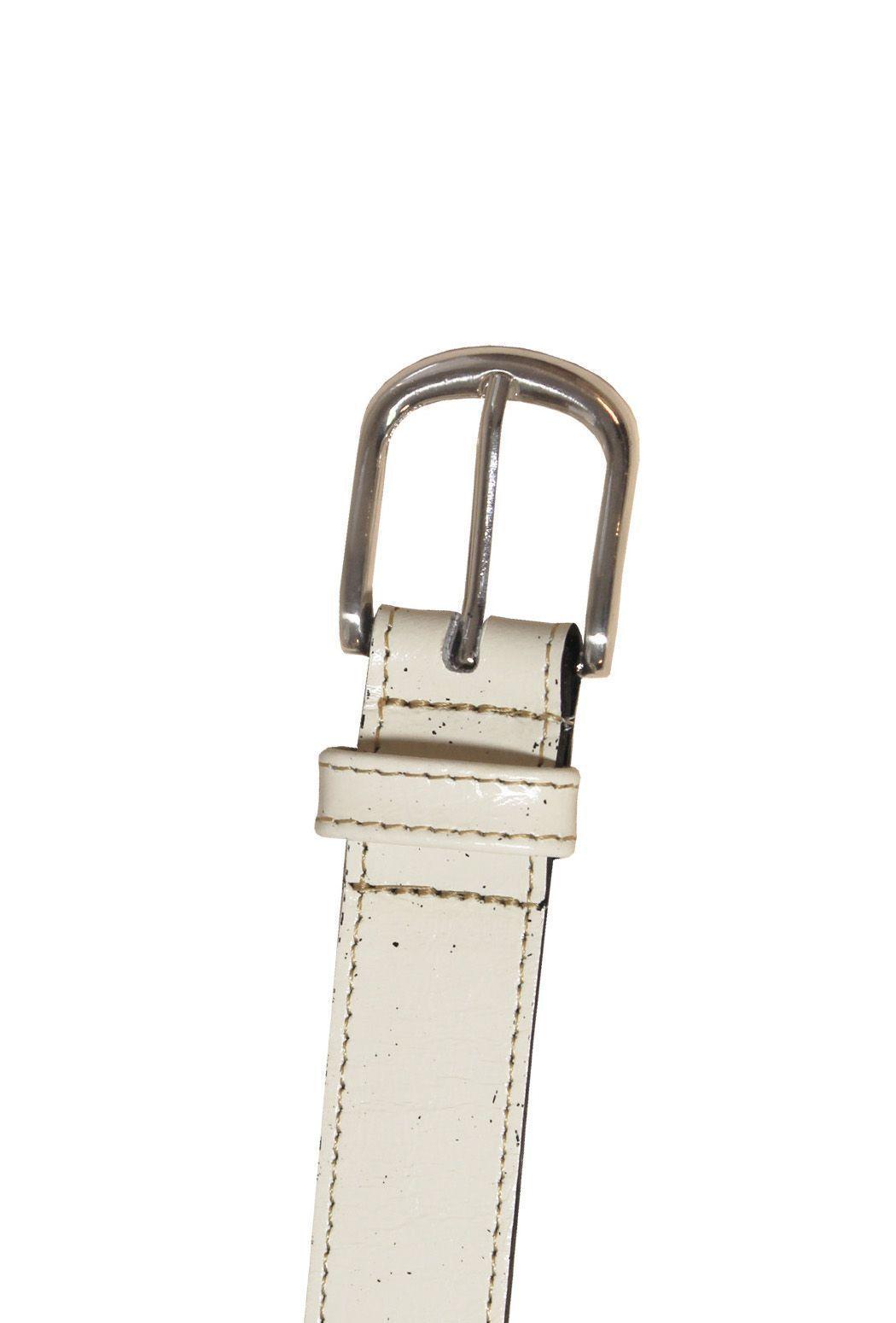 Cinturón Cuero Genuino Dalia beige-1