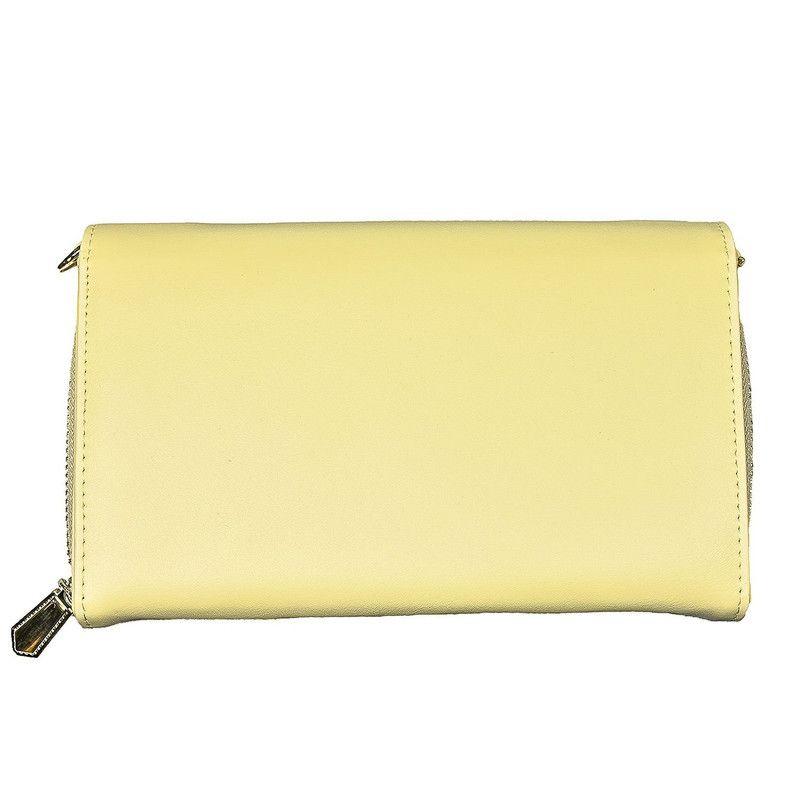 Cartera Clutch Riviera  Amarillo, Ecocuero-1