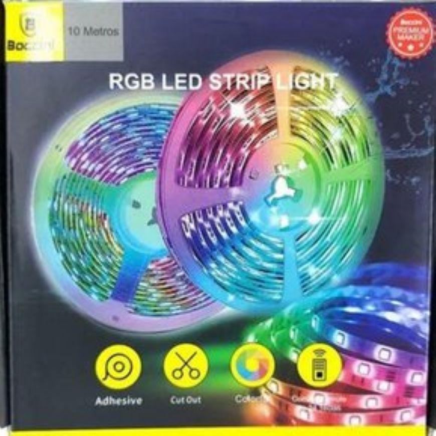 Tiras De Luz Led Multicolor 10 Metros Boccini-4