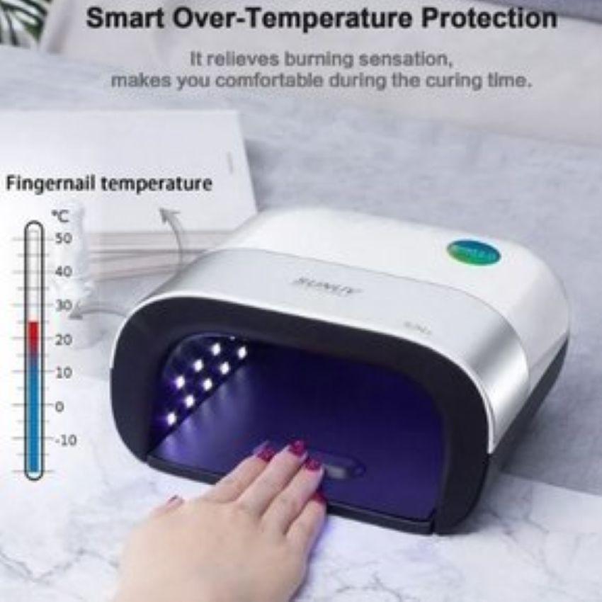 Lampara 2-1 Uv Smart Sun3 Secador Uñas Manicure Profesional-4