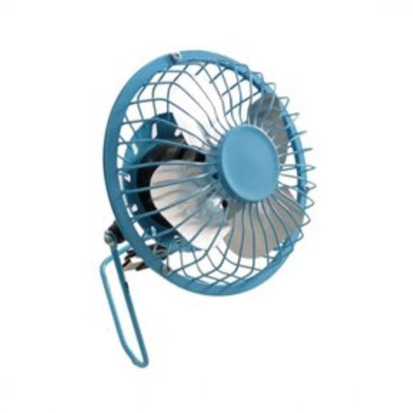 Ventilador Usb Pc Escritorio Casa Azul-1