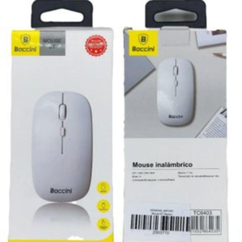 Mouse Boccini Inalambrico Blanco-2