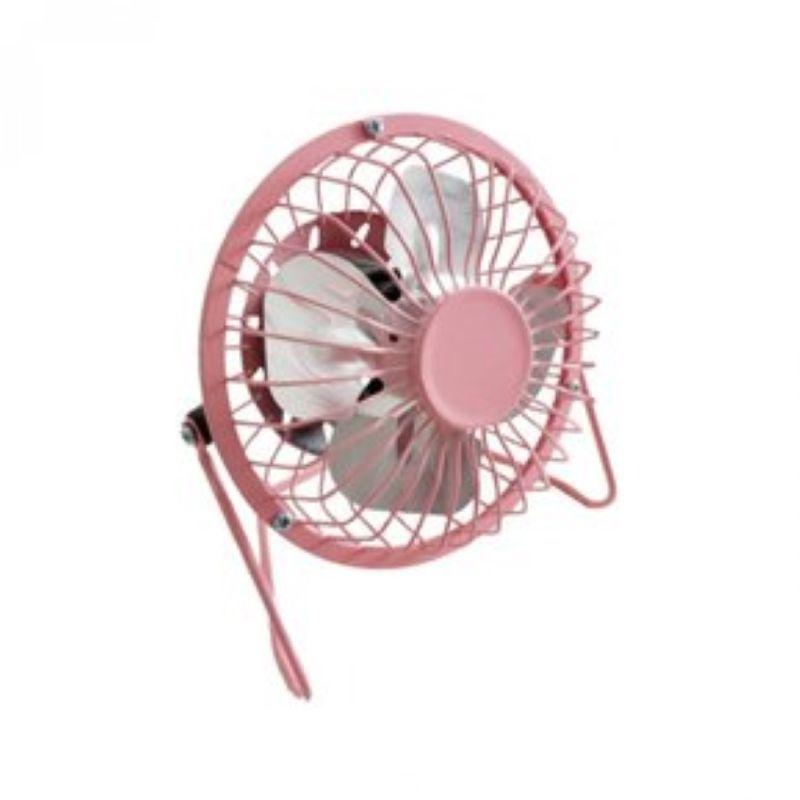 Ventilador Usb Pc Escritorio Casa Rosa-0
