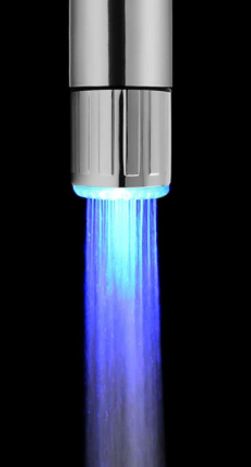 Cabezal de Grifo Grifo con luz LED colorida para decoración del baño-2
