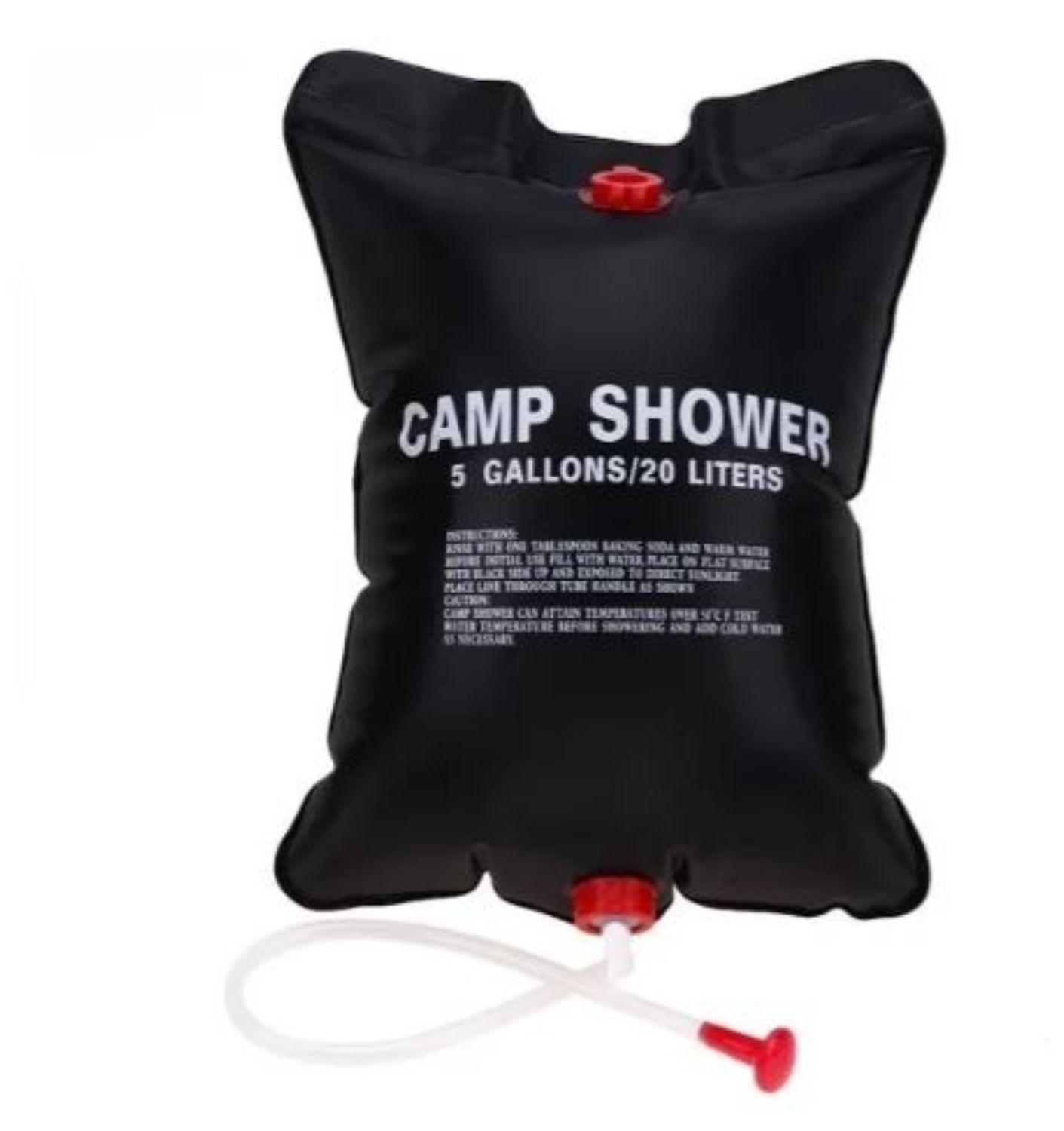 Ducha Portátil Solar Camping Playa Compacta 20 L Exterior-0