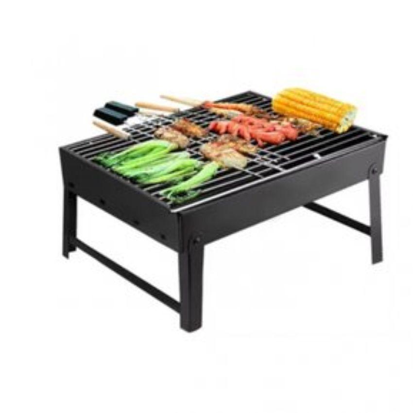 Mini Parrillera Portátil Plegable Para Carbón-3