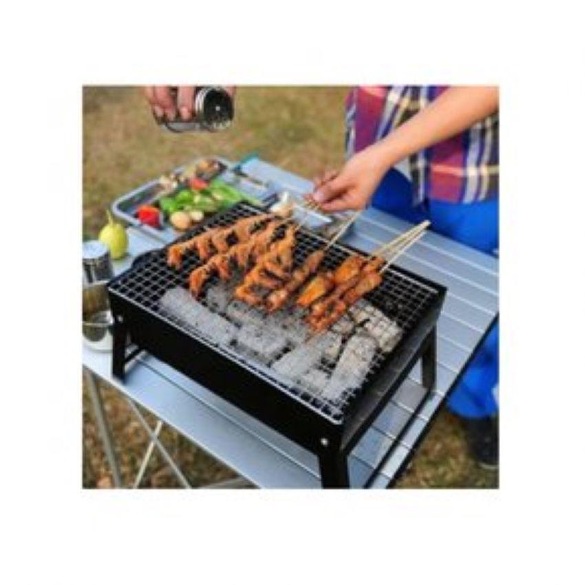 Mini Parrillera Portátil Plegable Para Carbón-1