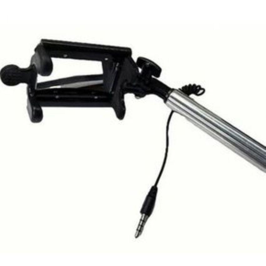 Palo Selfies con Boton de Mando Negro-2