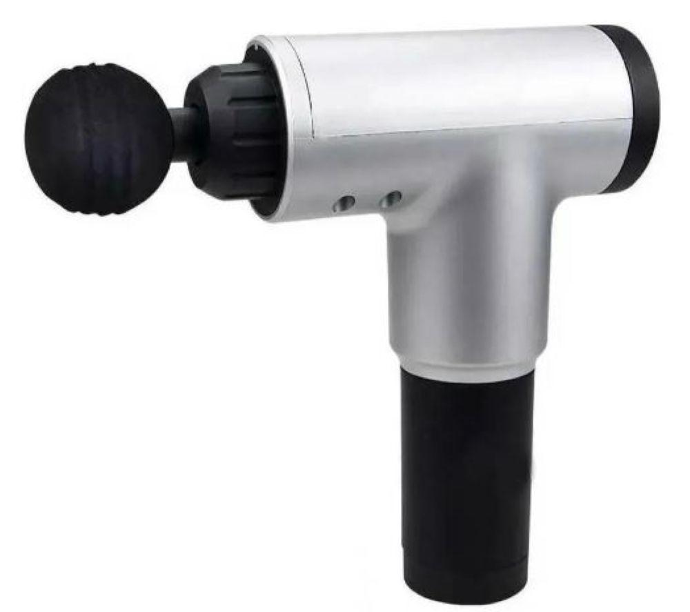 Masajeador Muscular Fasical Gun 4 Accesorios 6 Velocidades-0