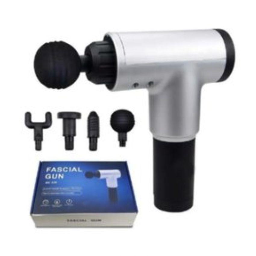 Masajeador Muscular Fasical Gun 4 Accesorios 6 Velocidades-1
