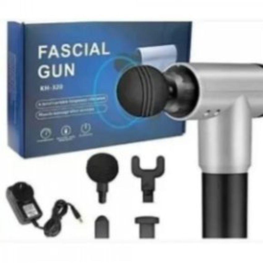 Masajeador Muscular Fasical Gun 4 Accesorios 6 Velocidades-2