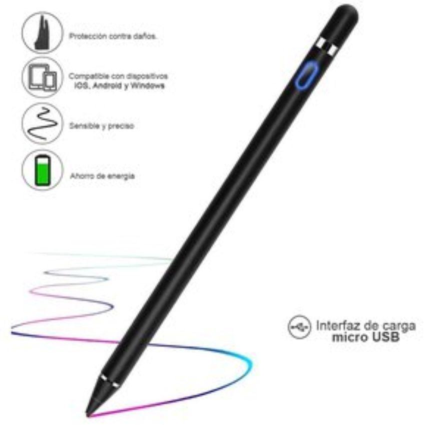 Lapiz Elec. Para Cualquier Dispositivo Touche Negro-1