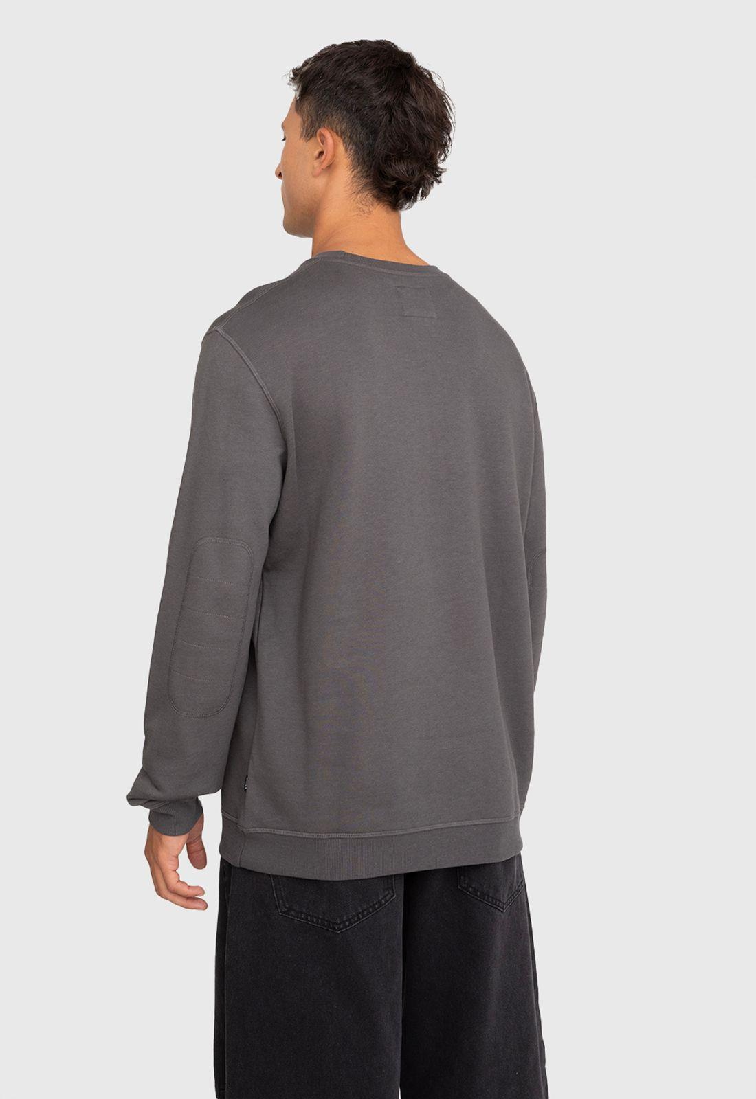 Poleron Crewneck Moka Black Bubba-1