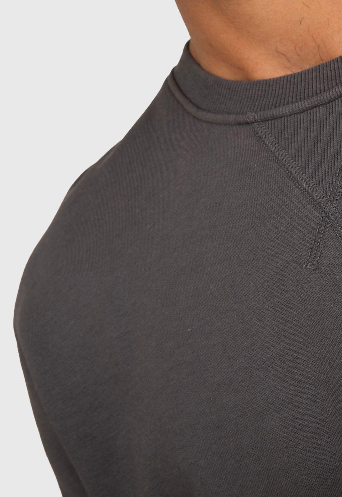 Poleron Crewneck Moka Black Bubba-3