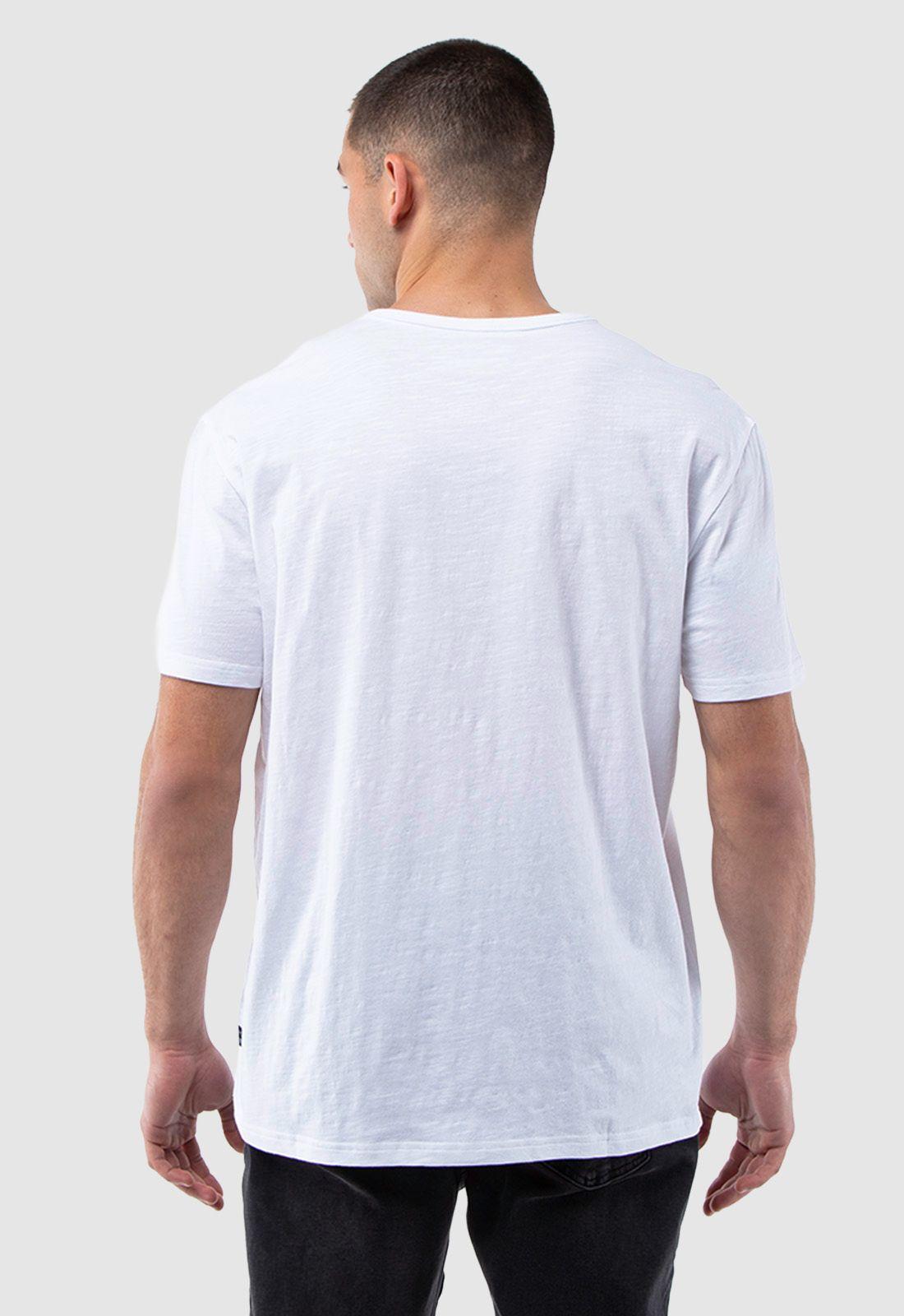 Polera Slub Cotton White Black Bubba-2
