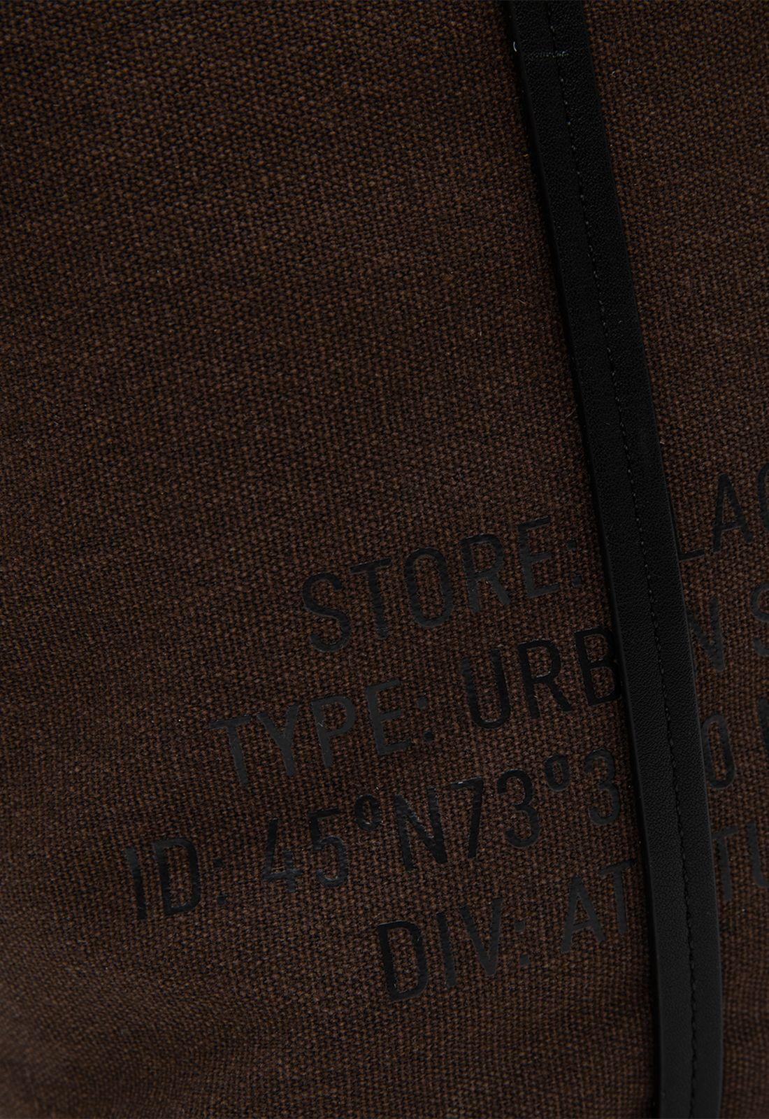 Tote Waxed Canvas Maple Black Bubba-3