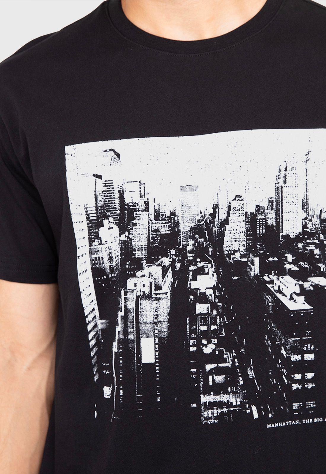 Polera On Tour New York Black Black Bubba-3