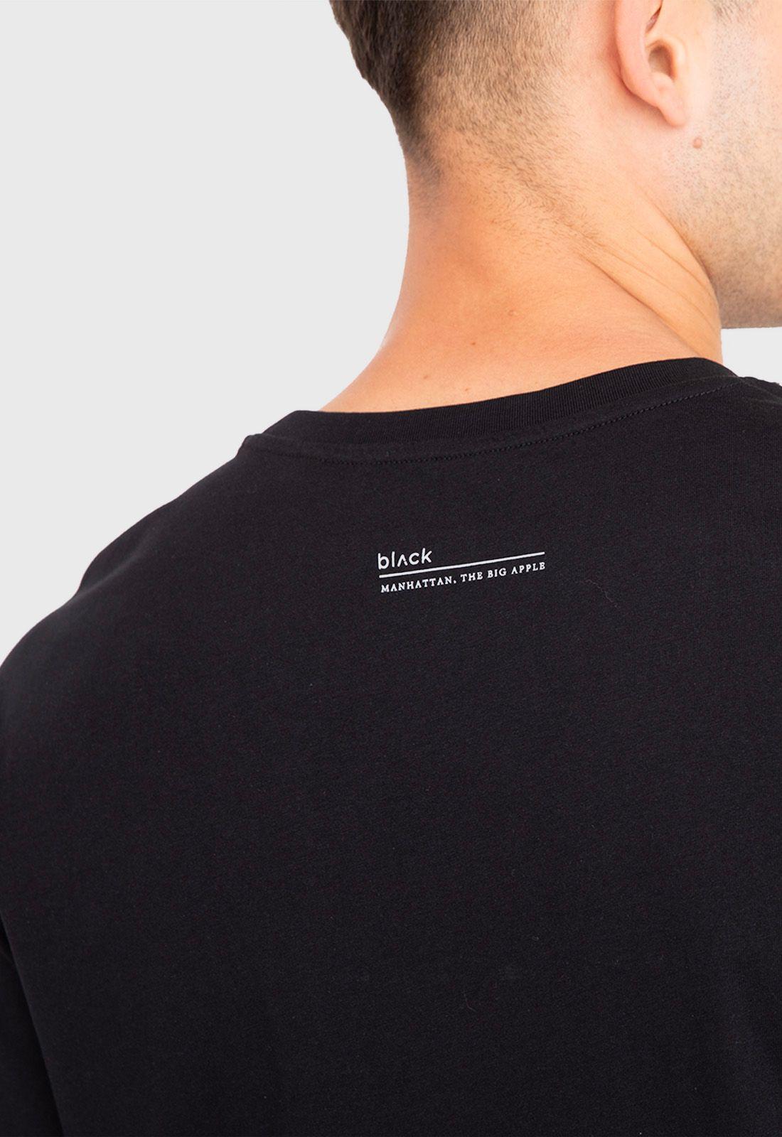 Polera On Tour New York Black Black Bubba-4