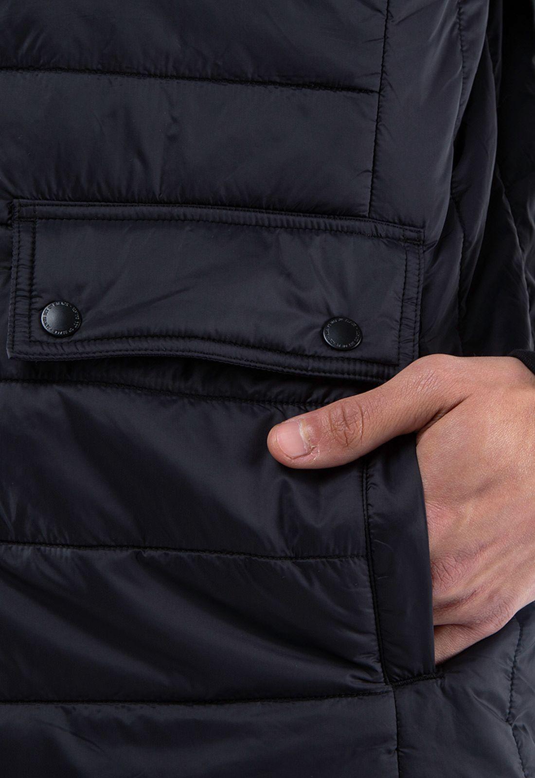 Parka Sin Manga Black Black Bubba-3