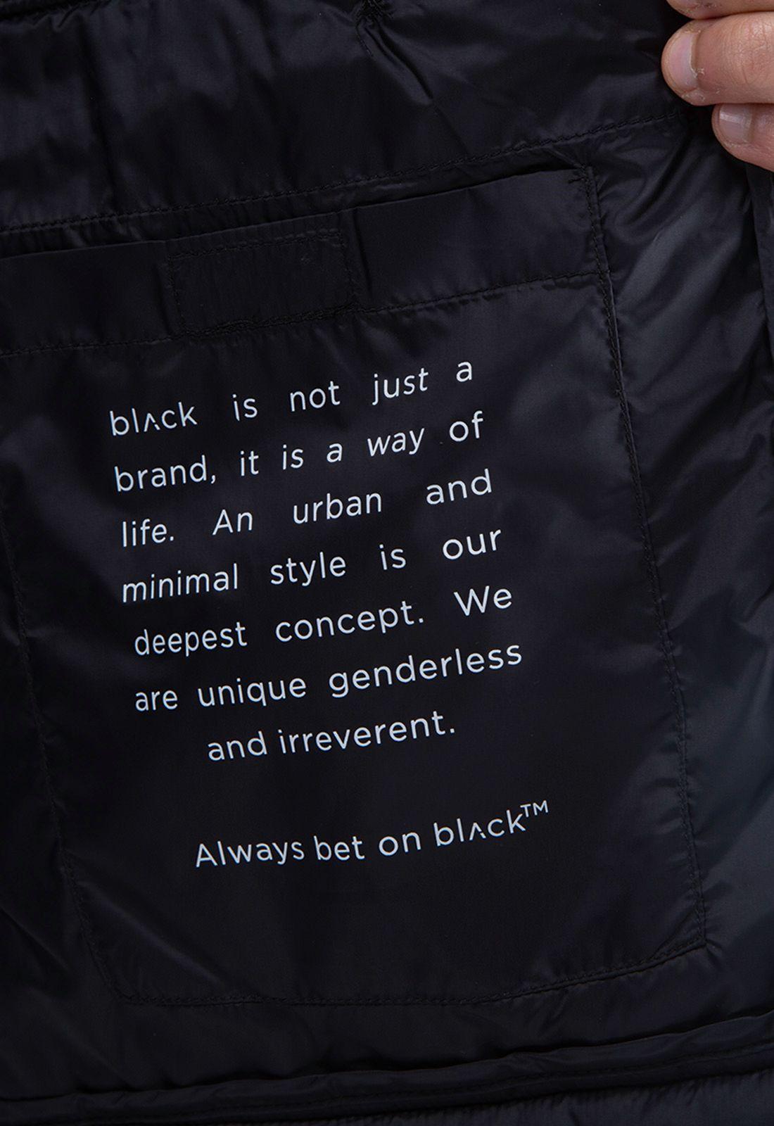 Parka Sin Manga Black Black Bubba-5