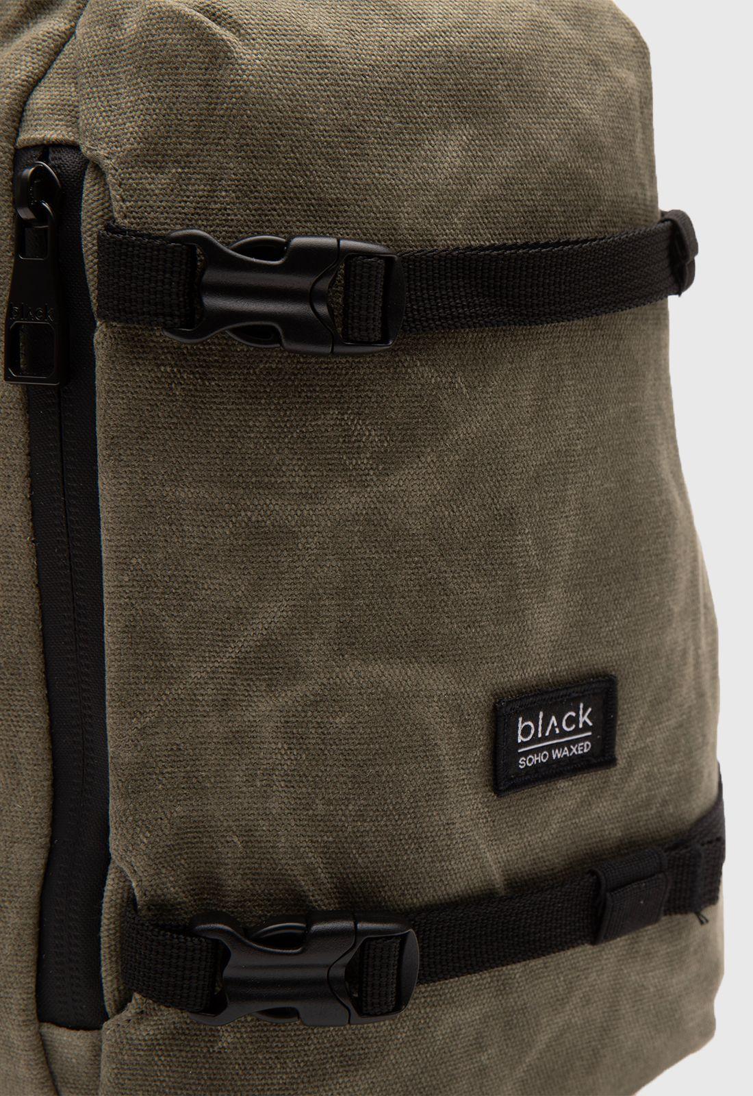 Mochila Sling Bag Soho Moss Black Bubba-3