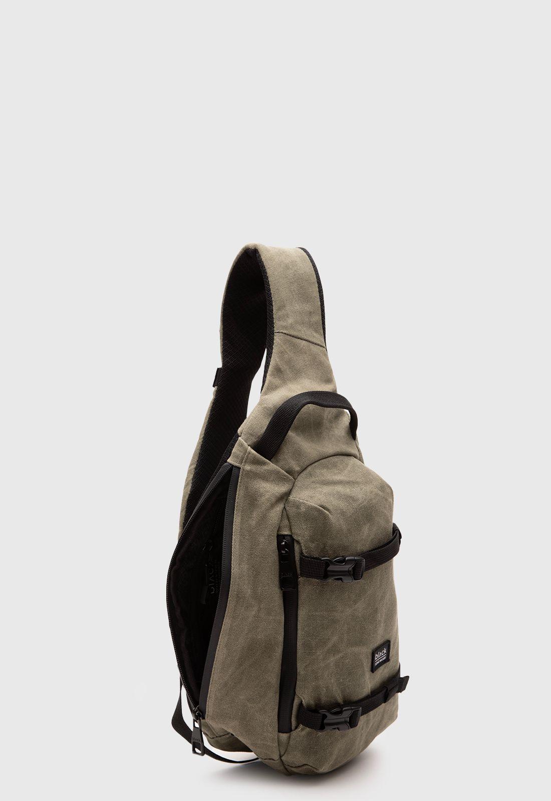 Mochila Sling Bag Soho Moss Black Bubba-4