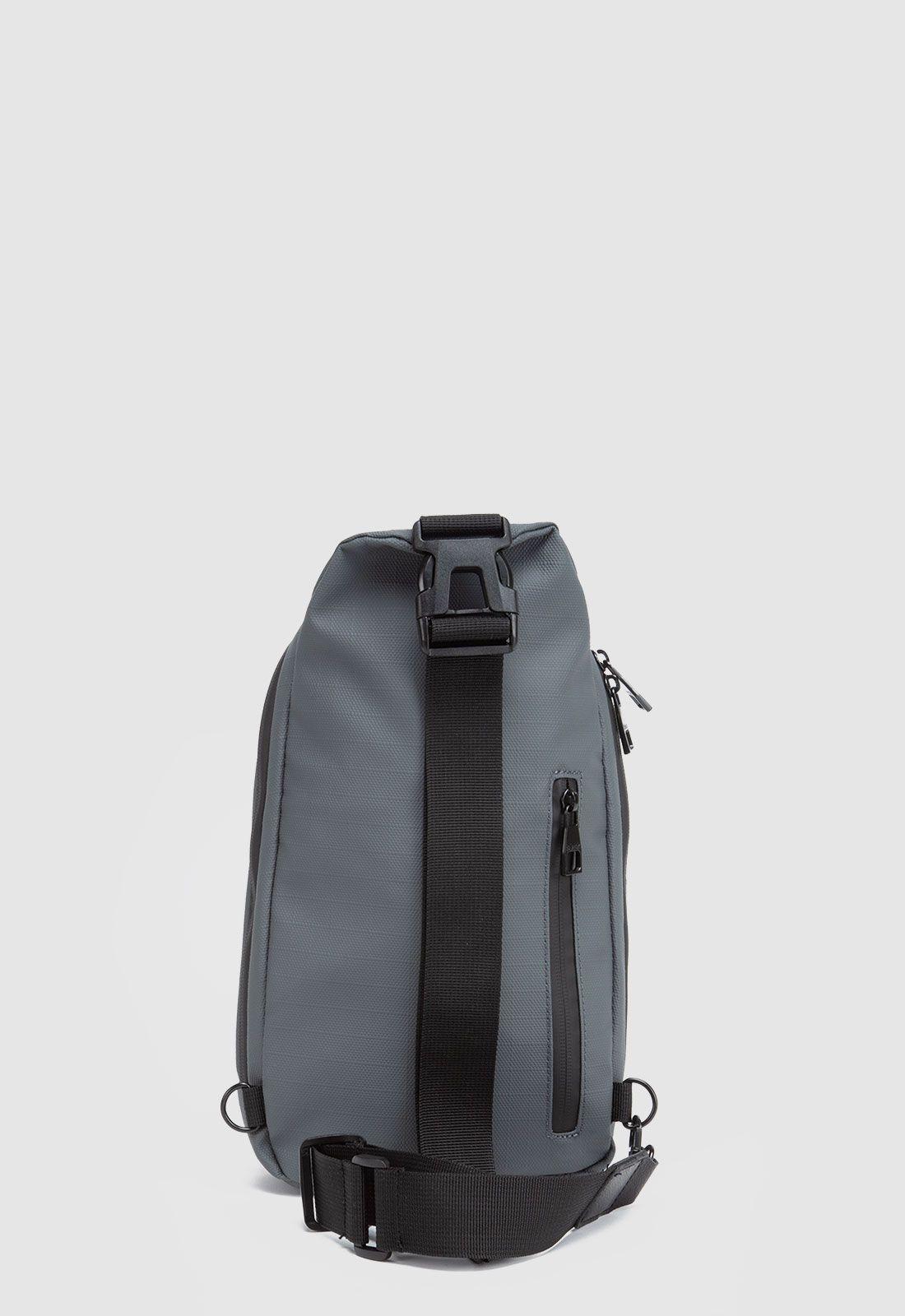 Mochila Sling Bag Beast Grey Black Bubba-2