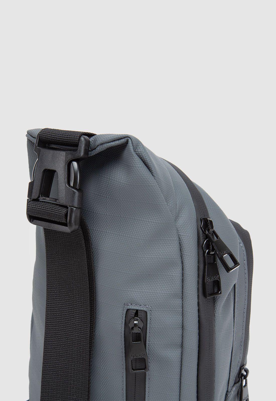 Mochila Sling Bag Beast Grey Black Bubba-3