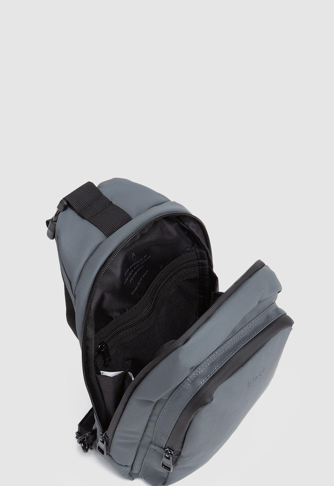 Mochila Sling Bag Beast Grey Black Bubba-5