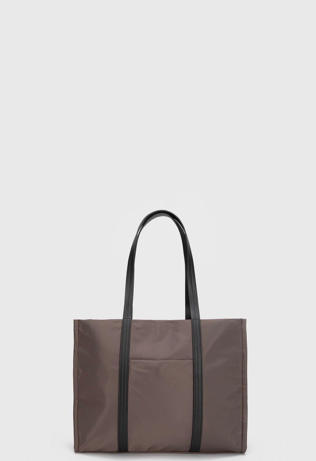 Tote Manhattan Moka Black Bubba-3