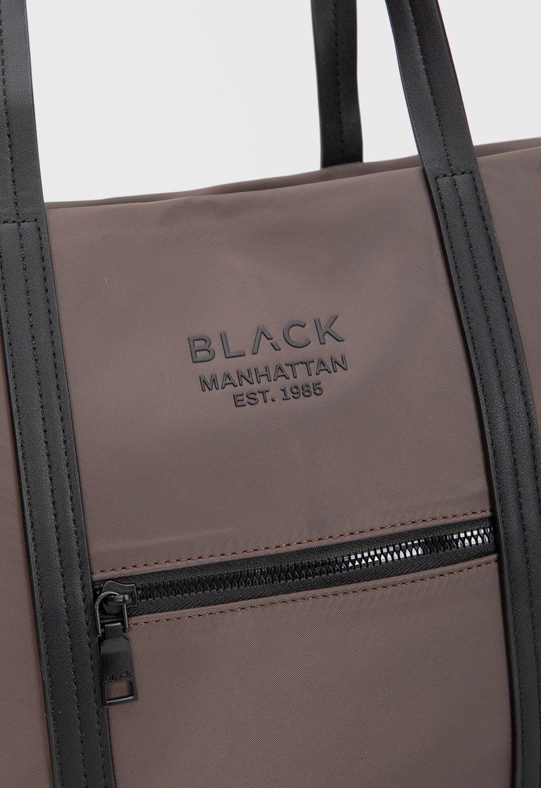 Tote Manhattan Moka Black Bubba-4