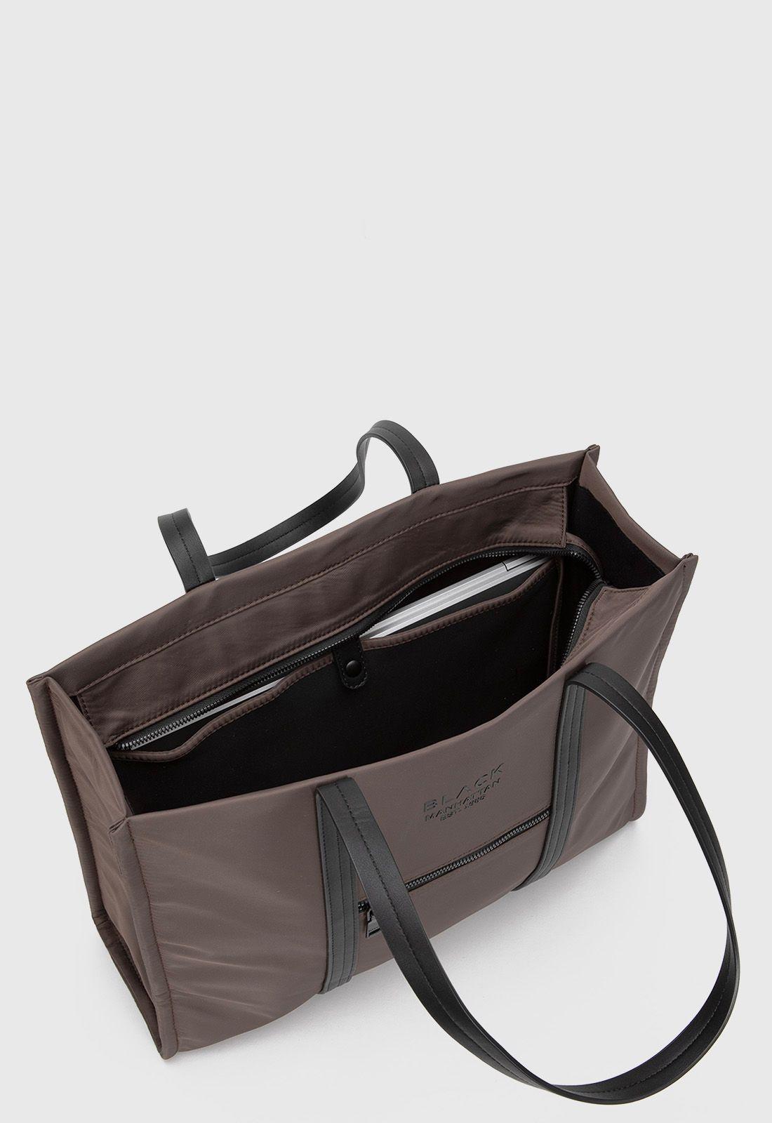 Tote Manhattan Moka Black Bubba-7