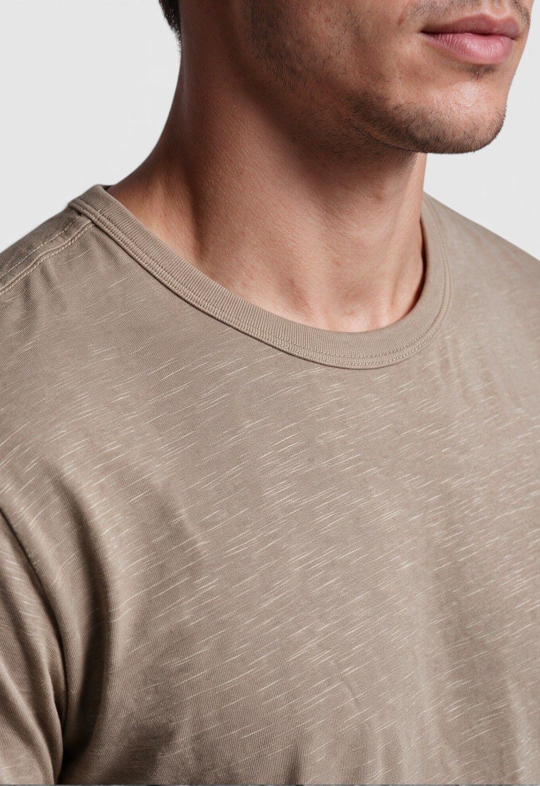 Polera Slub Cotton Manga Corta Arena Black Bubba-3