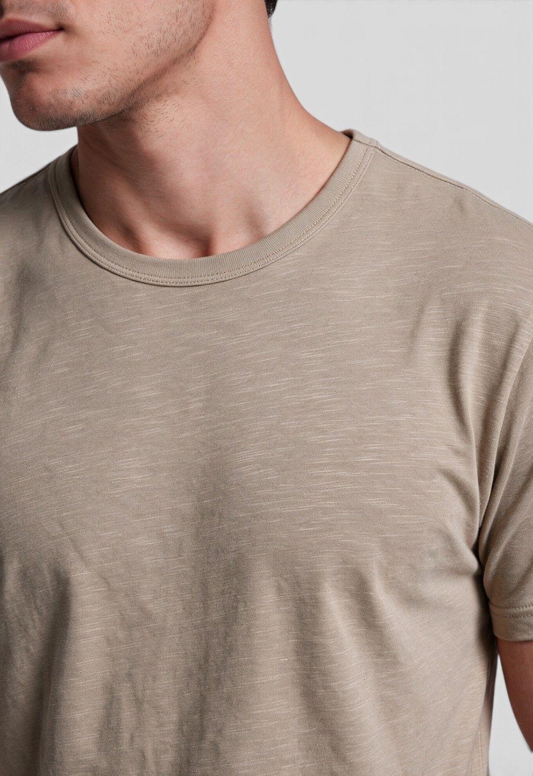 Polera Slub Cotton Manga Corta Arena Black Bubba-4