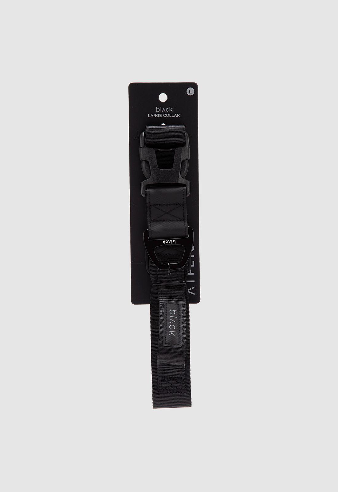 Collar Pets Collection Black Large Black Bubba-3