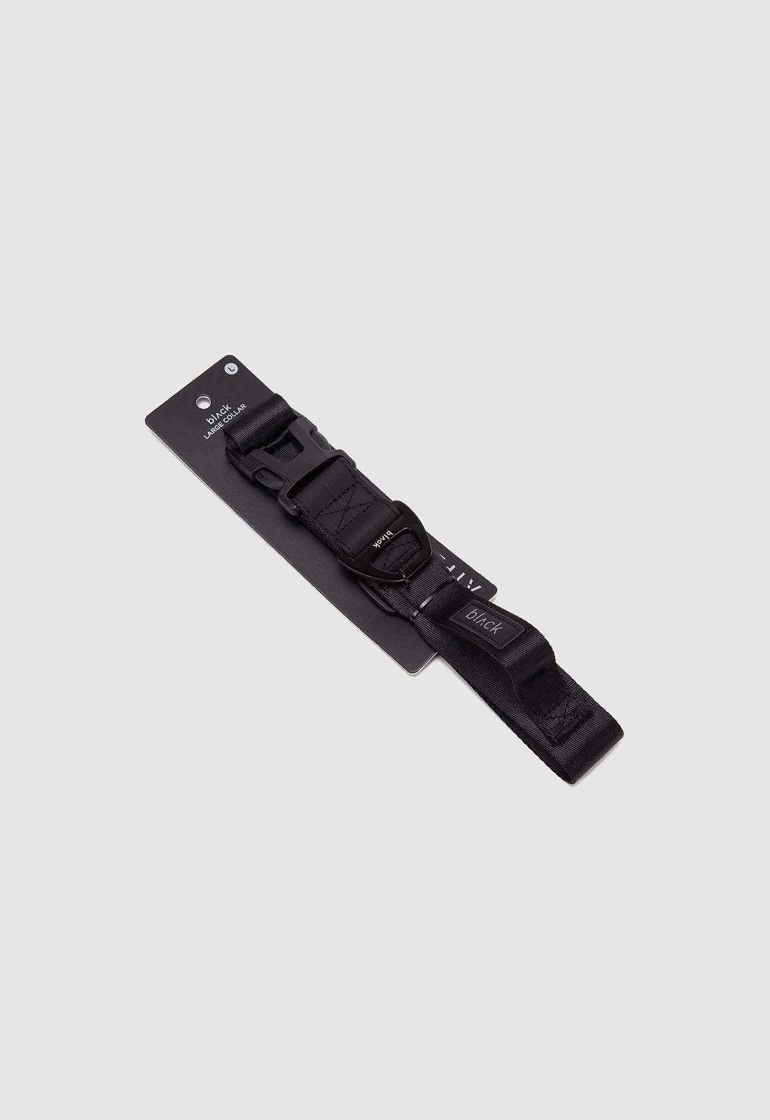 Collar Pets Collection Black Large Black Bubba-4