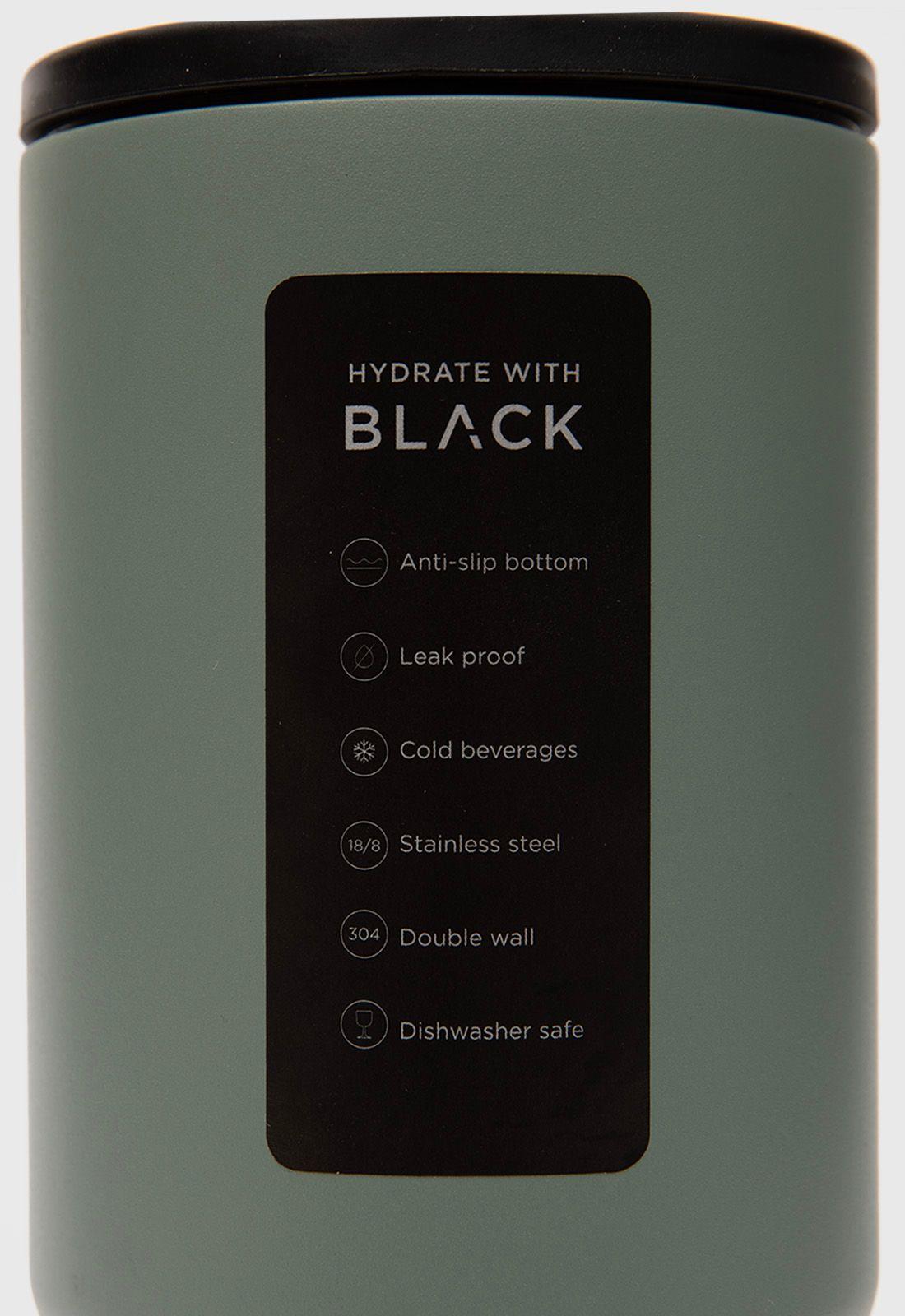 Straw Mug Mistgreen Black Bubba-7