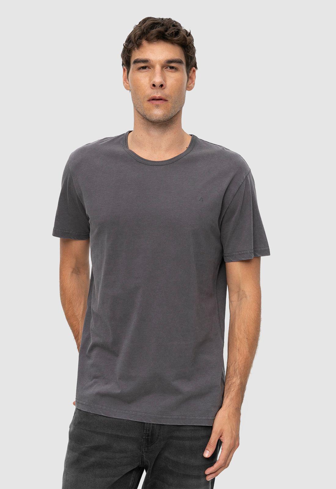 Polera Garment Dye Wine Black Bubba-0