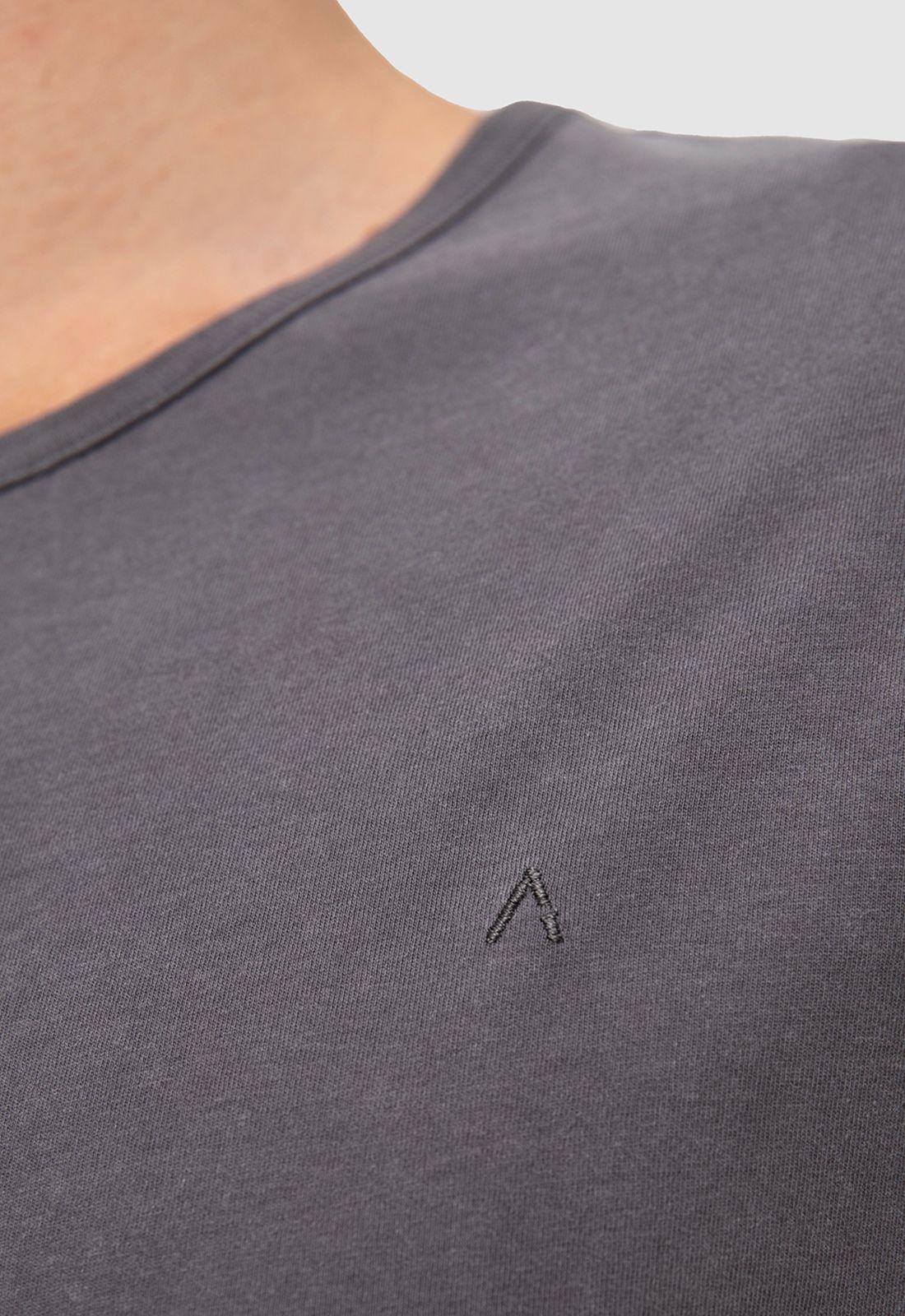 Polera Garment Dye Wine Black Bubba-3